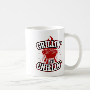 Grillin und Chillin - 4. Juli Hamburger Grilli Kaffeetasse