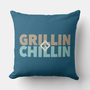 Grillin' und Chillin' Kissen
