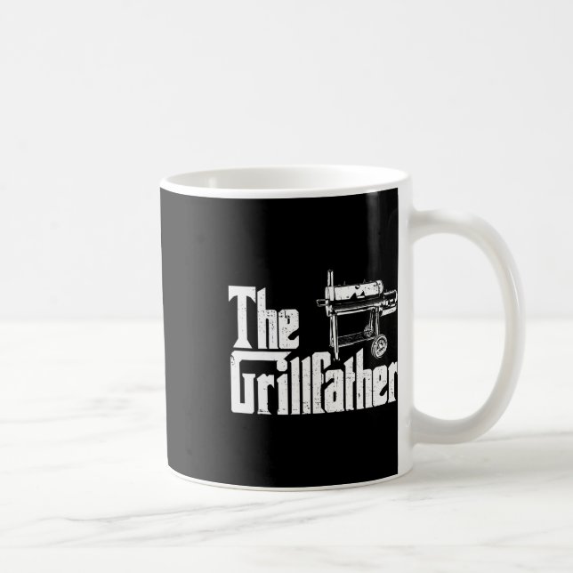 Grilling Smoker And Grill Chef Grillfather Grilled Kaffeetasse (Rechts)