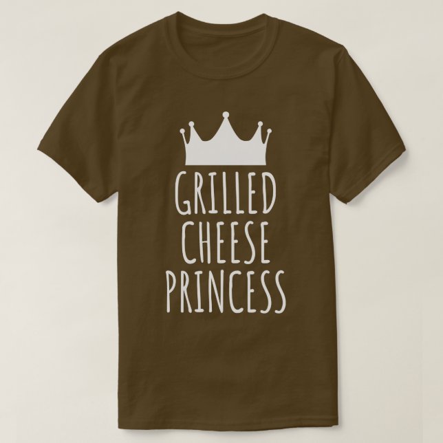 Grillkäse Prinzessin T-Shirt (Design vorne)