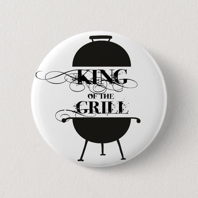 Grillkönig Button (Vorderseite)