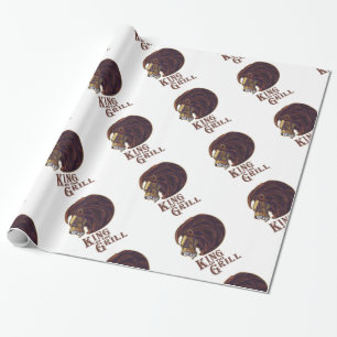 Grillkönig Geschenkpapier
