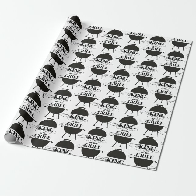 Grillkönig Geschenkpapier (Ungerollt)