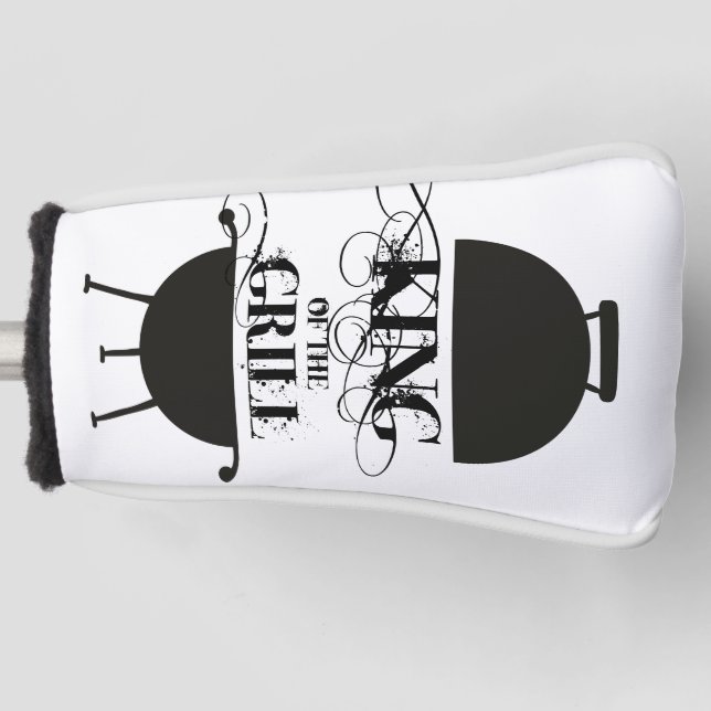 Grillkönig Golf Headcover (Vorderseite)