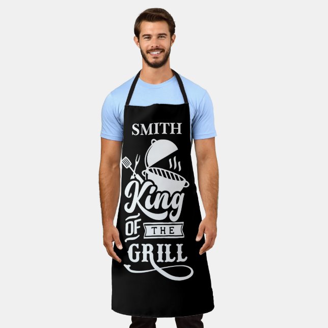 Grillkönig Schürze (Getragen)