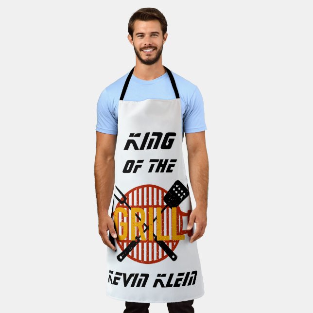 Grillkönig Schürze (Getragen)