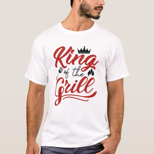 Grillkönig T-Shirt (Vorderseite)