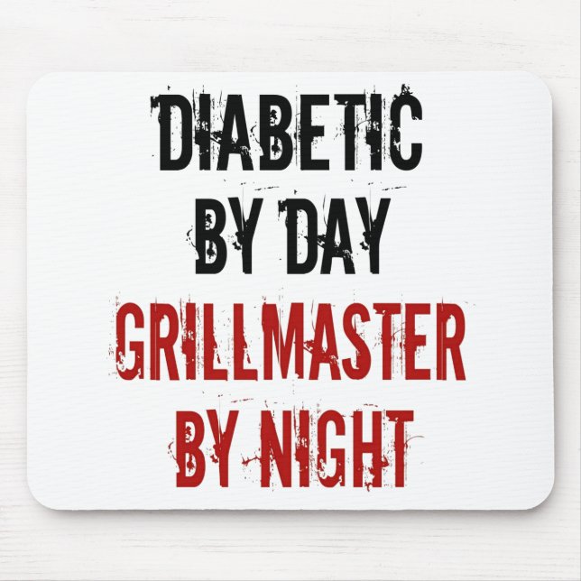 Grillmaster Diabetic Mousepad (Vorne)