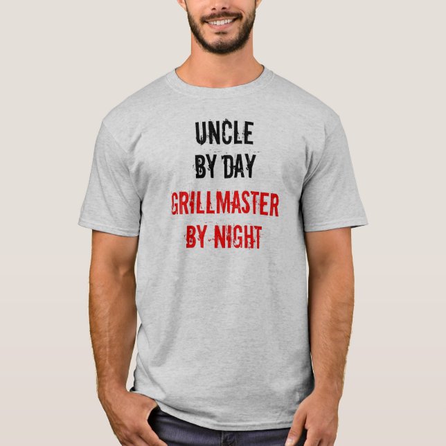 Grillmaster Uncle T-Shirt (Vorderseite)