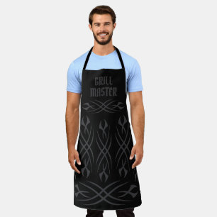 Grillmeister BBQ-Schürze mit männlichen Stammes-Tä Schürze