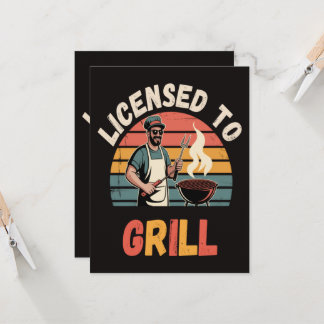 Grillmeister Dad Einladung