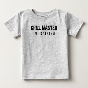Grillmeister im Training Baby T-shirt