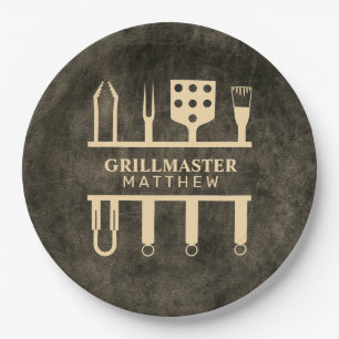 Grillmeister klassisches Grillmeisterklassik-Party Pappteller