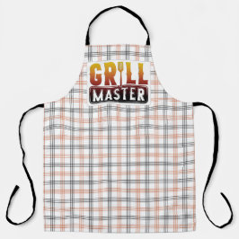 Grillmeister über die Schürze