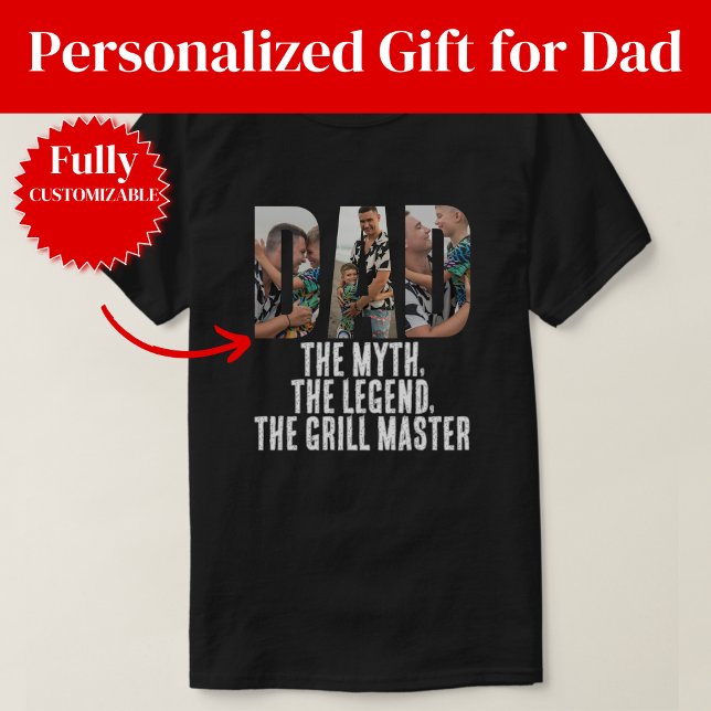 Grillmeister-Vater-Geschenk T-Shirt (Grill Master Dad Gift T-Shirt)