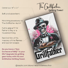 Grillvater Grillen (Küche) Handtuch