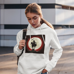 Grim Reaper Blutmond Gothic Hoodie