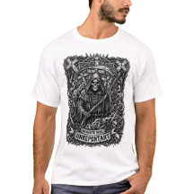 Grim Reaper Memento Mori Unbußfertig T-Shirt