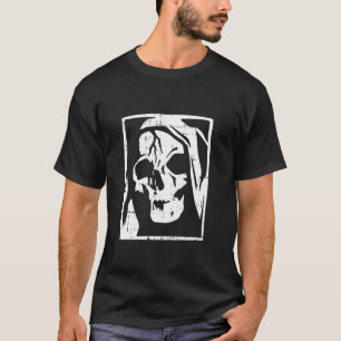 Grim Sensenmann Halloween Spooky Skeleton Men Wo T-Shirt