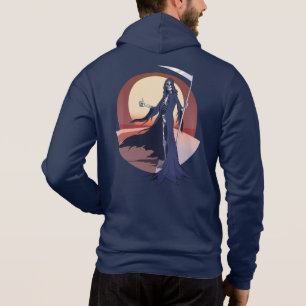 Grim Sensenmann Road Trip   Hitchhiker Hoodie