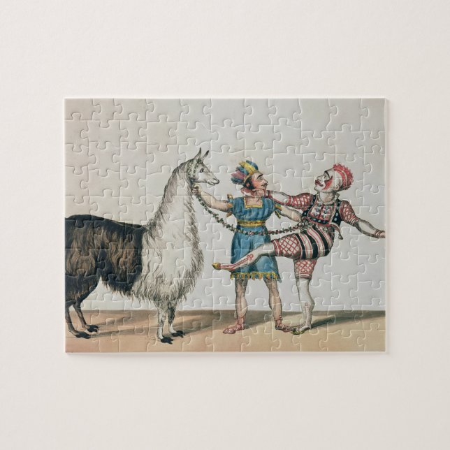 Grimaldi und das Alpaka, in der populären Puzzle (Horizontal)