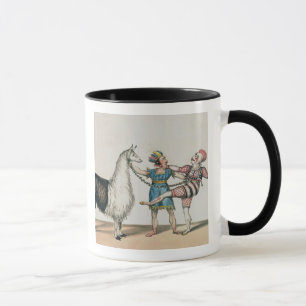Grimaldi und das Alpaka, in der populären Tasse