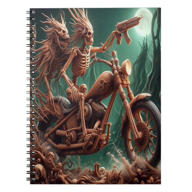 Grimbone und Skulldust montierten ihren großen Cho Notizblock (Vorderseite)