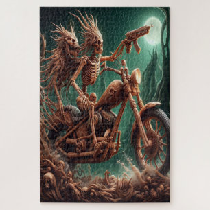 Grimbone und Skulldust montierten ihren großen Cho Puzzle