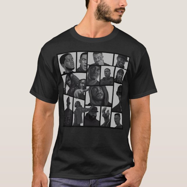Grime Hall of Fame Artwork T-Shirt (Vorderseite)