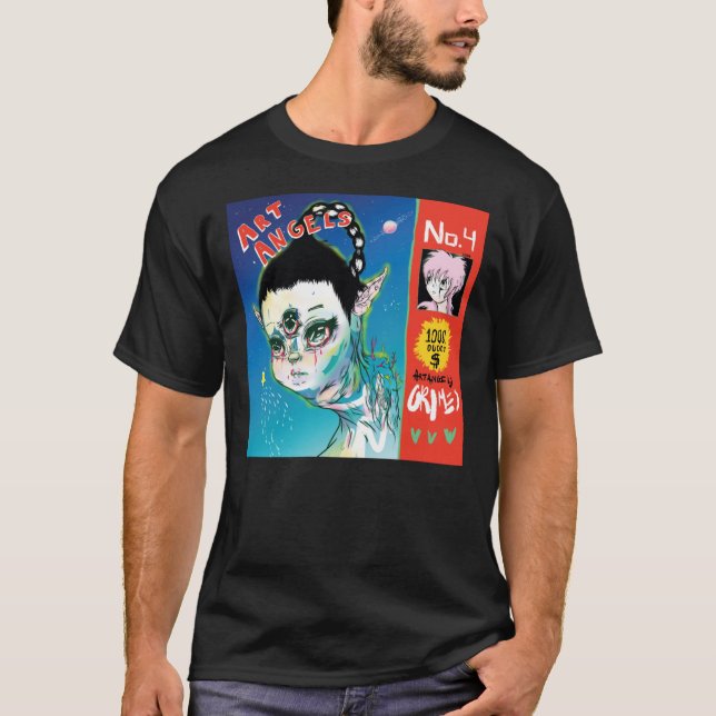 Grimes - Art Angels Classic T-Shirt (Vorderseite)