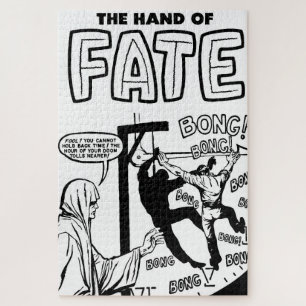Grimm Sensenmann Man Holding Back Time Comic Art Puzzle