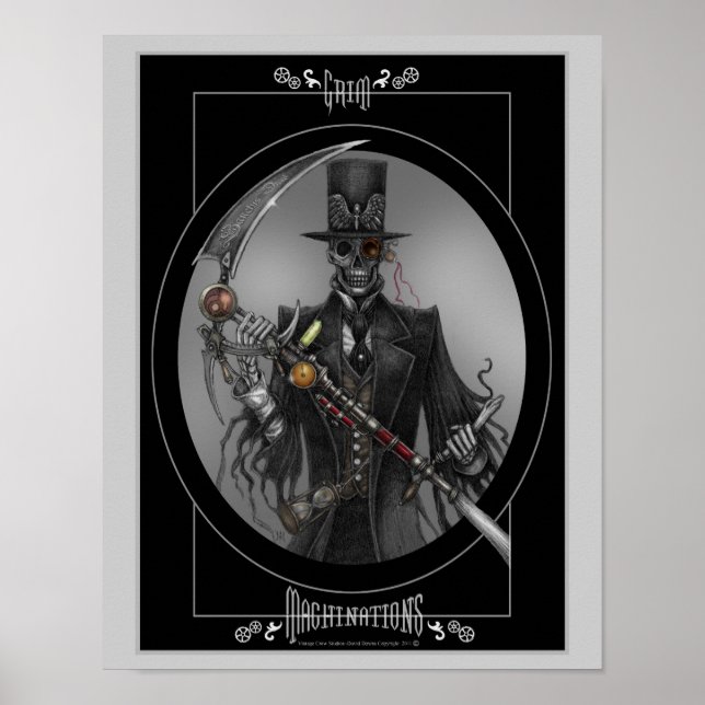 Grimmaschinen Poster (Vorne)