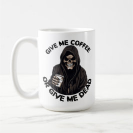 Grimmige Kaffee-Tasse Sensenmann, Horror Spooky-Ge Kaffeetasse