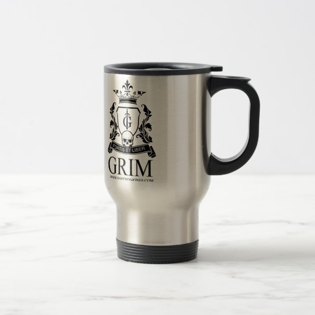 GRIMMIGE Reise-Tasse Reisebecher (Rechts)