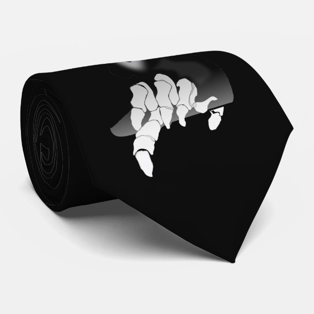 Grimmige Sensenmann Death-Krawatte Krawatte (Gerollt)