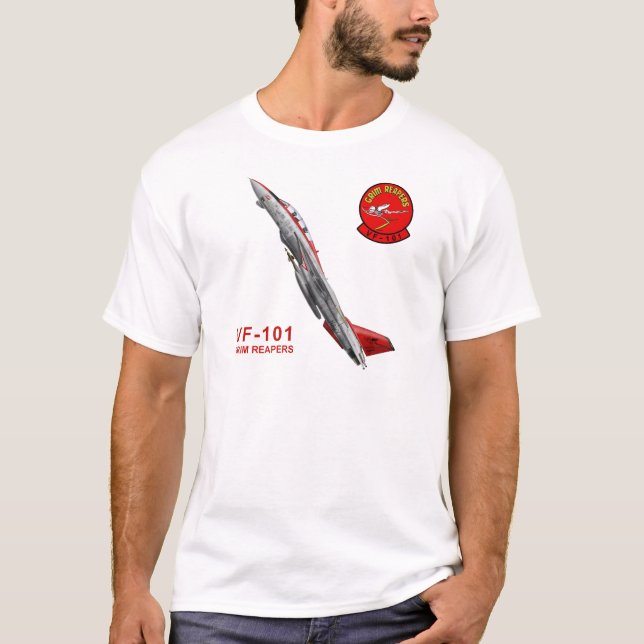 Grimmige Sensenmänner VF-101 T-Shirt (Vorderseite)