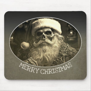 Grimmige Weihnachten - Skelett Santa 65609 Mousepad