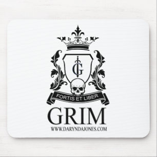 GRIMMIGER Schluss Logo.png Mousepad