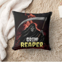 Grimmiger Sensenmann Feuer Inferno Halloween Custo