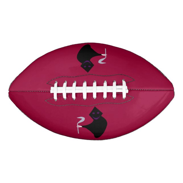 Grimmiger Sensenmann Halloween Football (Vorderseite)