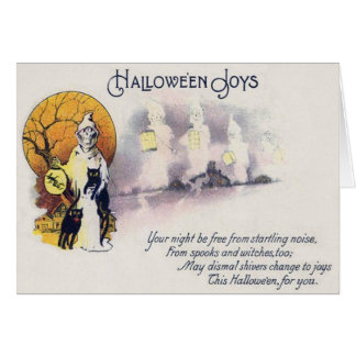 Grimmiger Sensenmann Schwarze Katze Laterne Vollmo