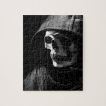 Grimmiger Sensenmann Skull