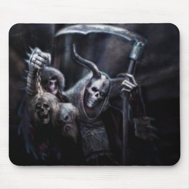 Grimmiger Sensenmann-SoulStealer Mousepad (Vorne)