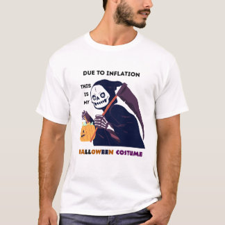 Grimmiger Sensenmann T - Shirt mit Textur.