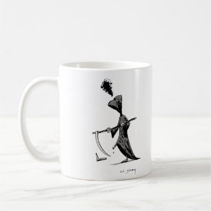 Grimmiger Sensenmann Tasse