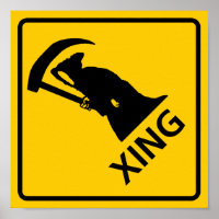 Grimmiger Sensenmann / Totenüberquerung