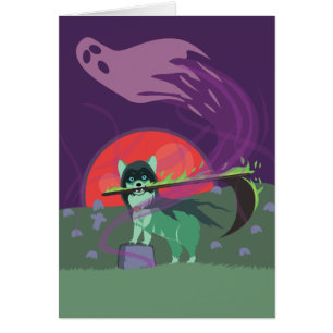 Grimmiger Sensenmann Welpe