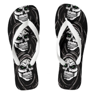 Grimmiger toter Sensenmann Flip Flops
