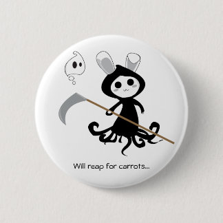 Grimmiges Häschen Button