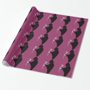 Grimmiges Sensenmann Halloween Wrapping Paper Geschenkpapier